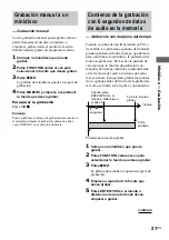 Предварительный просмотр 77 страницы Sony CMT-DC500MD (French) Mode D'Emploi