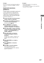 Preview for 81 page of Sony CMT-DC500MD (French) Mode D'Emploi