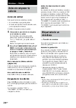 Preview for 82 page of Sony CMT-DC500MD (French) Mode D'Emploi