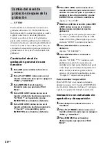 Preview for 90 page of Sony CMT-DC500MD (French) Mode D'Emploi