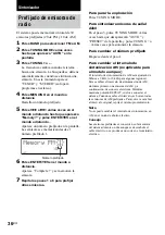 Preview for 92 page of Sony CMT-DC500MD (French) Mode D'Emploi