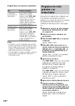 Preview for 100 page of Sony CMT-DC500MD (French) Mode D'Emploi