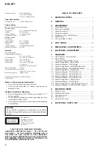 Preview for 4 page of Sony CMT-DF1 Service Manual