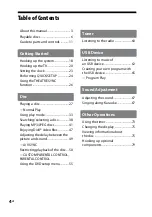 Preview for 4 page of Sony CMT-DH3 Operating Instructions Manual