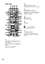 Предварительный просмотр 12 страницы Sony CMT-DH3 Operating Instructions Manual