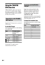 Preview for 26 page of Sony CMT-DH3 Operating Instructions Manual