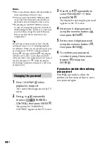 Preview for 54 page of Sony CMT-DH3 Operating Instructions Manual