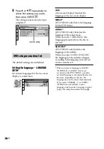 Preview for 56 page of Sony CMT-DH3 Operating Instructions Manual