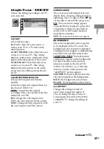 Preview for 57 page of Sony CMT-DH3 Operating Instructions Manual