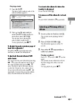 Preview for 43 page of Sony CMT-DH30 Operating Instructions Manual