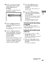 Preview for 53 page of Sony CMT-DH30 Operating Instructions Manual