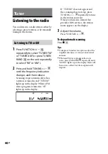 Preview for 60 page of Sony CMT-DH30 Operating Instructions Manual