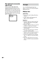 Preview for 86 page of Sony CMT-DH30 Operating Instructions Manual