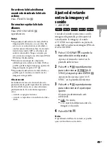 Preview for 151 page of Sony CMT-DH30 Operating Instructions Manual