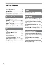 Preview for 6 page of Sony CMT-DH50R Operating Instructions Manual