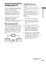 Preview for 25 page of Sony CMT-DH50R Operating Instructions Manual