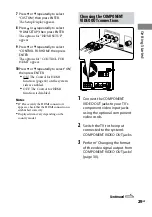 Preview for 29 page of Sony CMT-DH50R Operating Instructions Manual