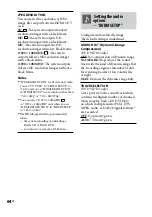 Preview for 64 page of Sony CMT-DH50R Operating Instructions Manual