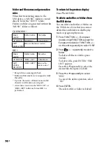 Preview for 74 page of Sony CMT-DH50R Operating Instructions Manual