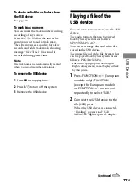 Preview for 77 page of Sony CMT-DH50R Operating Instructions Manual