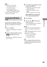 Preview for 83 page of Sony CMT-DH50R Operating Instructions Manual