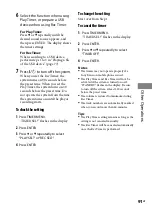 Preview for 91 page of Sony CMT-DH50R Operating Instructions Manual