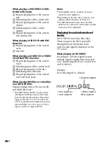 Preview for 96 page of Sony CMT-DH50R Operating Instructions Manual