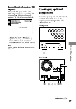 Предварительный просмотр 97 страницы Sony CMT-DH50R Operating Instructions Manual