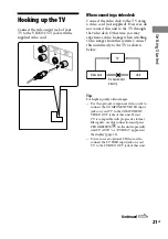 Preview for 21 page of Sony CMT-DH5BT Operating Instructions Manual