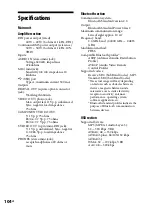 Preview for 104 page of Sony CMT-DH5BT Operating Instructions Manual