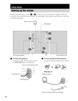 Preview for 8 page of Sony CMT-DV2D - Micro Hi Fi Component System Operating Instructions Manual