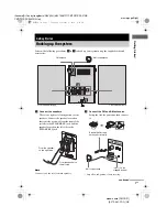 Preview for 7 page of Sony CMT-DX400 Operating Instructions Manual