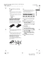 Предварительный просмотр 9 страницы Sony CMT-DX400 Operating Instructions Manual