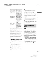 Preview for 11 page of Sony CMT-DX400 Operating Instructions Manual
