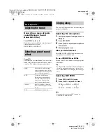 Preview for 22 page of Sony CMT-DX400 Operating Instructions Manual