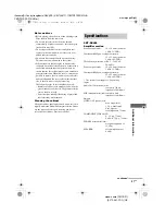 Preview for 31 page of Sony CMT-DX400 Operating Instructions Manual