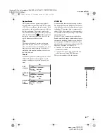 Preview for 35 page of Sony CMT-DX400 Operating Instructions Manual