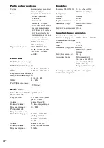 Preview for 70 page of Sony CMT-DX400 Operating Instructions Manual