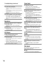 Preview for 18 page of Sony CMT-E301 Operating Instructions Manual