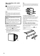 Preview for 6 page of Sony CMT-ED2 - Micro Hi Fi Component System Operating Instructions Manual
