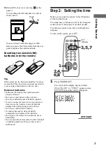 Preview for 7 page of Sony CMT-ED2 - Micro Hi Fi Component System Operating Instructions Manual