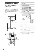 Preview for 24 page of Sony CMT-ED2 - Micro Hi Fi Component System Operating Instructions Manual