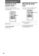 Preview for 26 page of Sony CMT-ED2 - Micro Hi Fi Component System Operating Instructions Manual