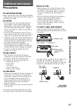 Preview for 31 page of Sony CMT-ED2 - Micro Hi Fi Component System Operating Instructions Manual