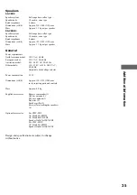 Preview for 35 page of Sony CMT-ED2 - Micro Hi Fi Component System Operating Instructions Manual