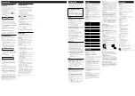 Preview for 2 page of Sony CMT EH15 - Micro HI-FI Stereo Music System Operating Instructions