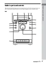 Preview for 5 page of Sony CMT-EH25 Operating Instructions Manual