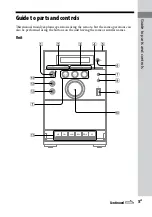 Предварительный просмотр 5 страницы Sony CMT-EH25 Operating Instructions Manual