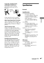 Preview for 29 page of Sony CMT-EH25 Operating Instructions Manual