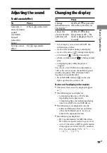 Preview for 19 page of Sony CMT-EH55DAB Operating Instructions Manual